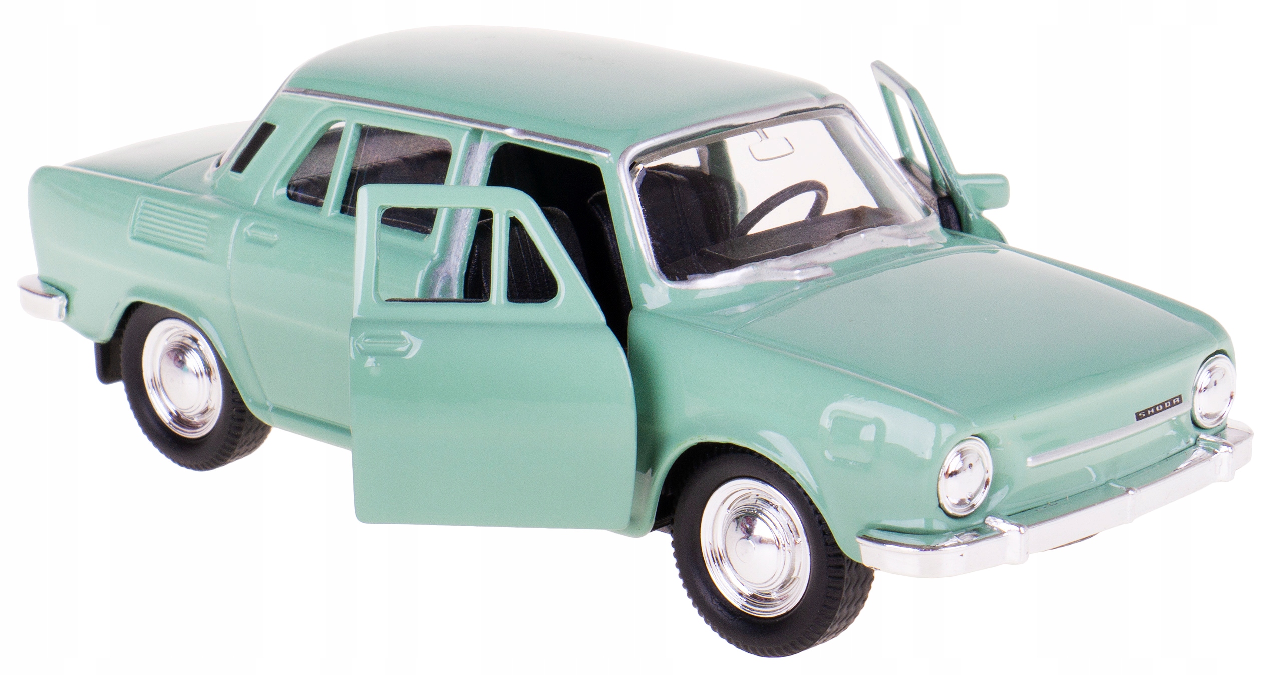 

Skoda 100 Model Metalowy Welly 1:34/39 Zielony