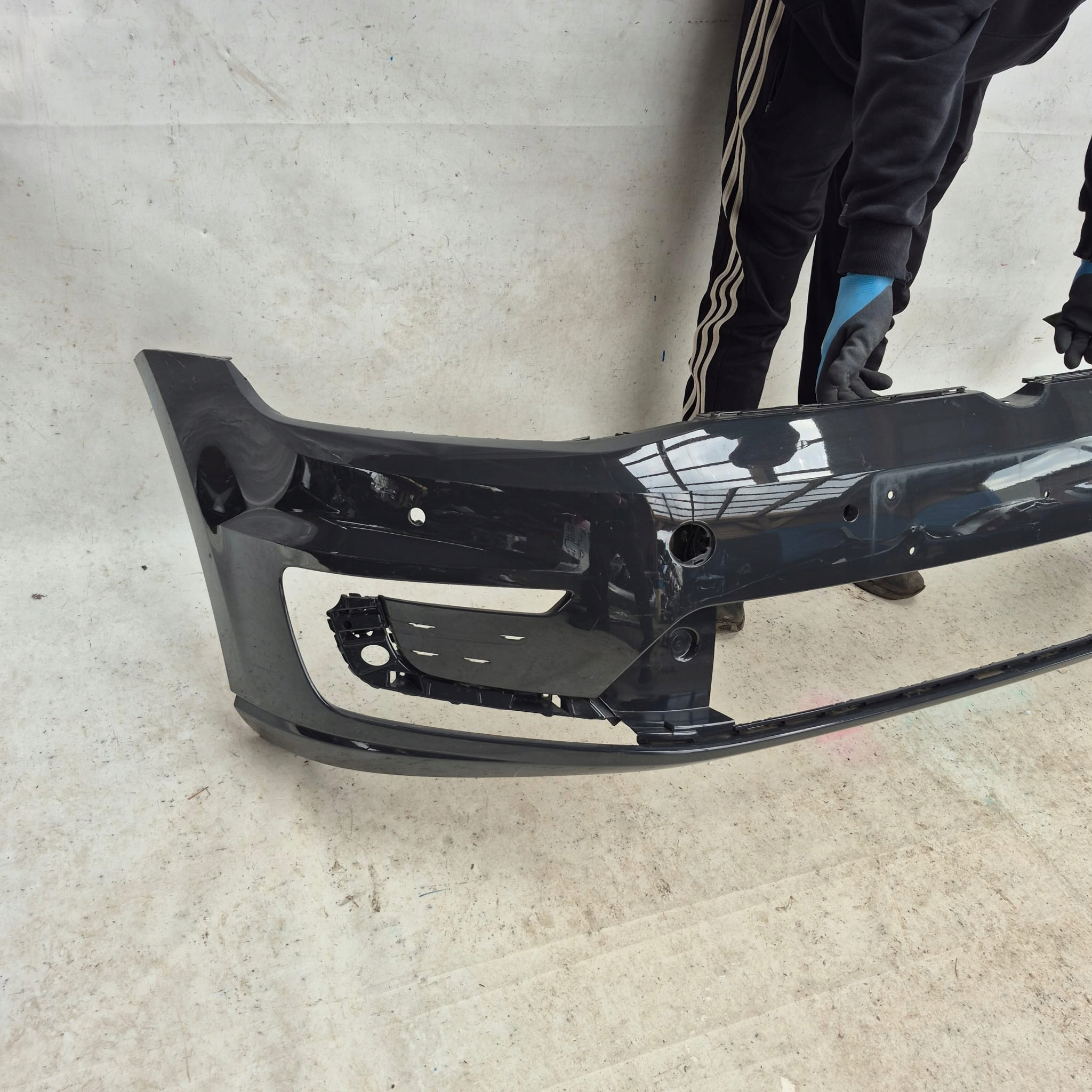 VW GOLF VII 7 GTE E-GOLF LIFT 17- bumper front front PDC 5GE807221C