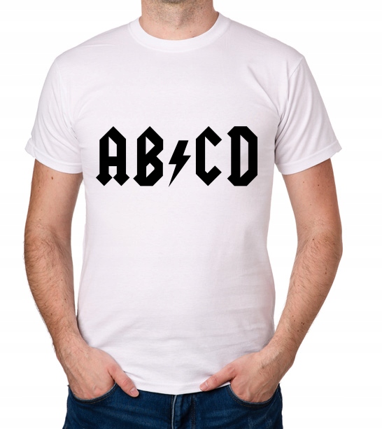 

koszulka Ab/cd prezent