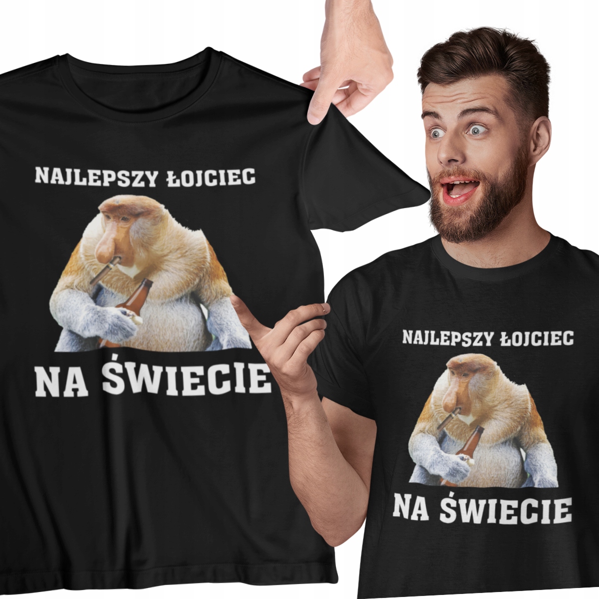 

Śmieszna Koszulka Dla Taty Najlepszy Łojciec