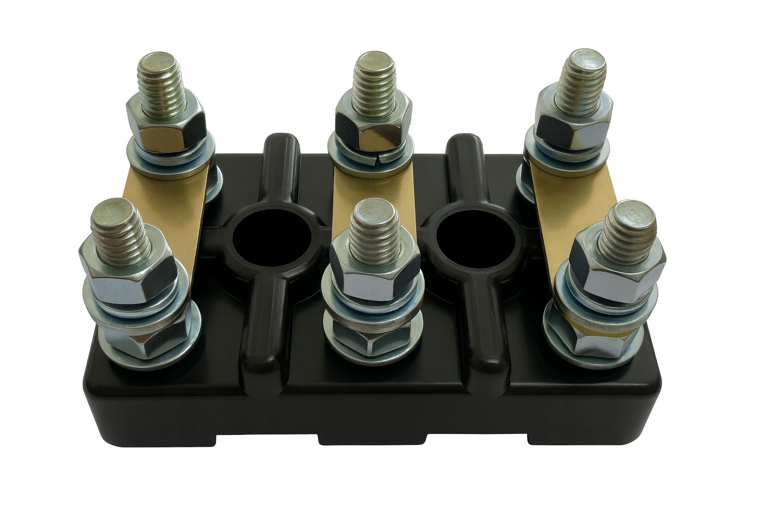 Tabliczka zaciskowa kostka silnika 6xM8 zestaw czarna