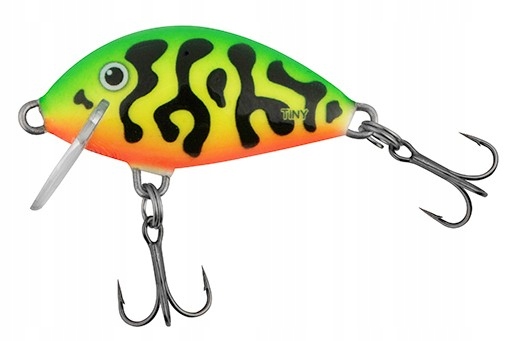 Wobler Salmo Tiny Floating 3cm/2g Green Tiger