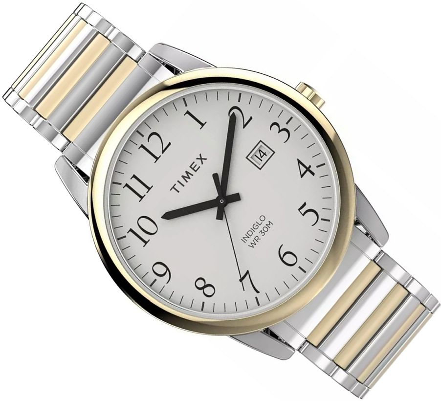 Čitelné Pánské Hodinky Timex TW2W52100 s Indiglo Na Natahovacím Náramku