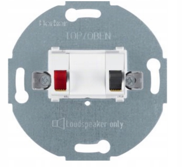 Berker One.Platform – reproduktorová zásuvka x1