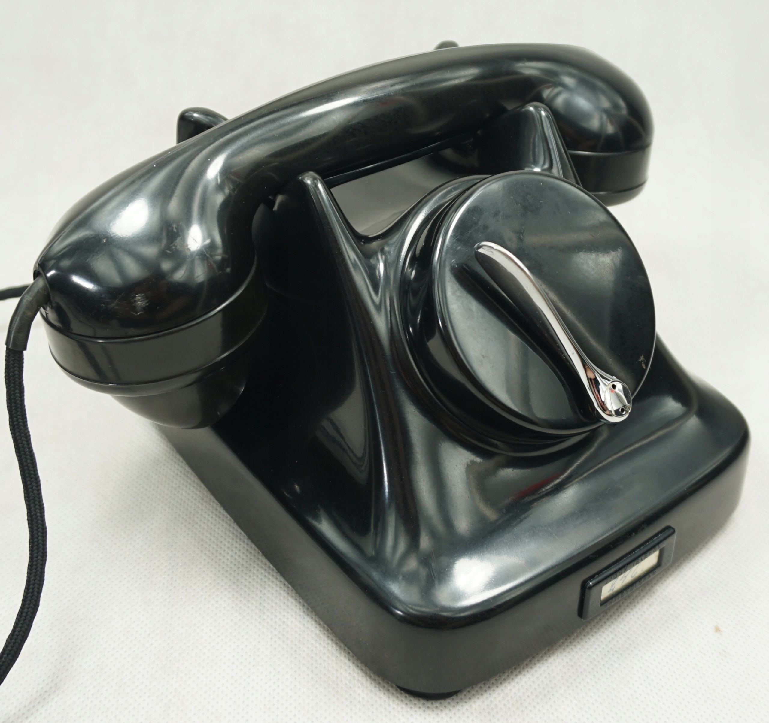 Duński, ebonitowy telefon KRISTIAN KIRKS