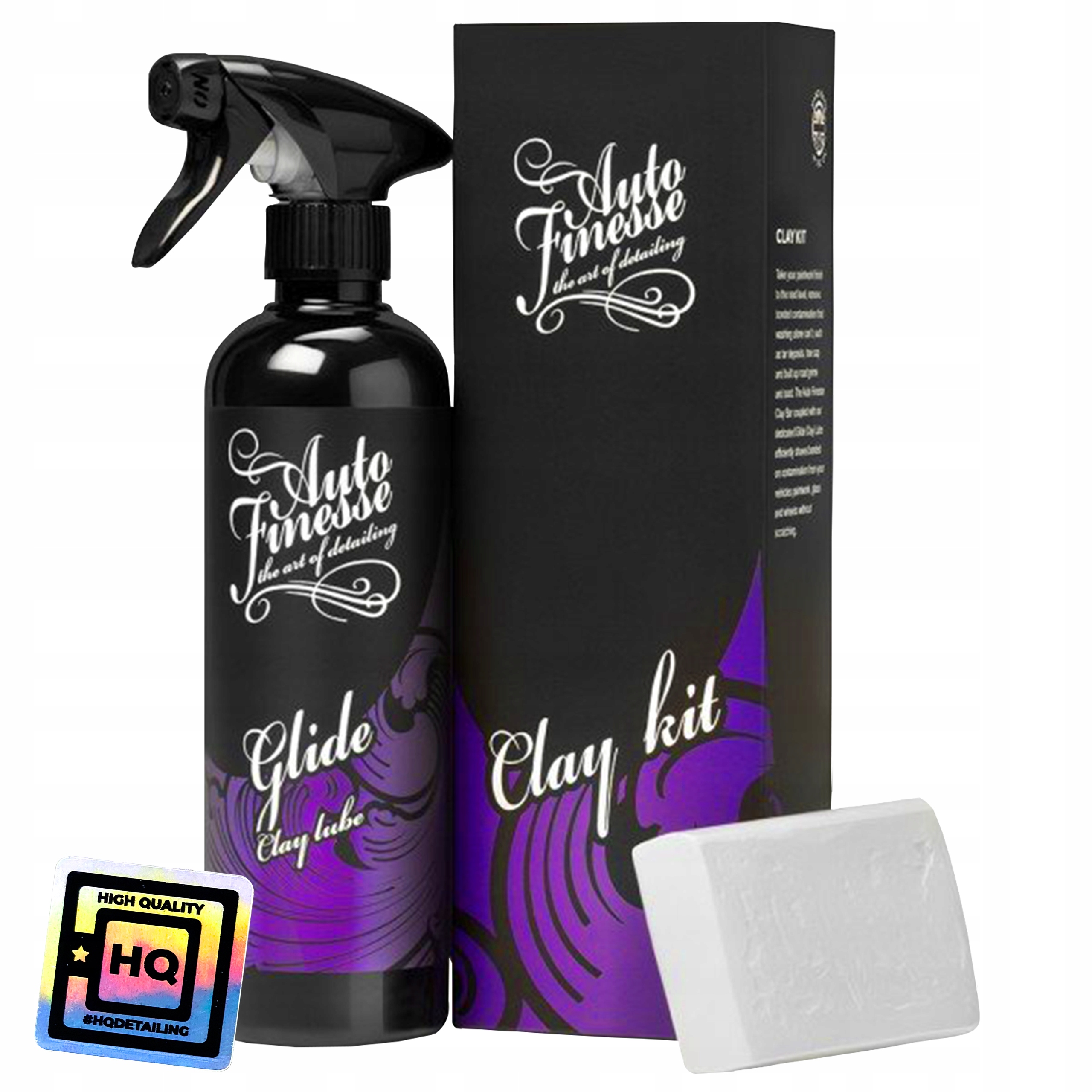 AUTO FINESSE CLAY BAR KIT zestaw do glinkowania