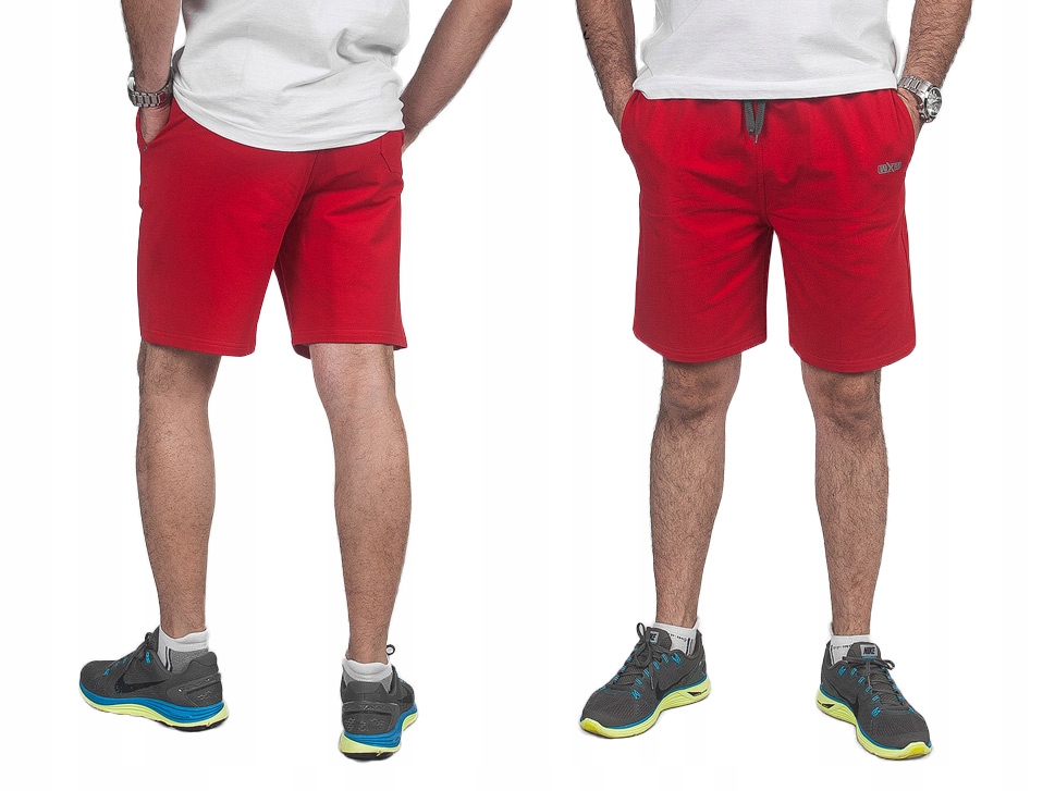 

Krótkie Spodenki Dresowe Męskie Wxm 1/2 S czerwone