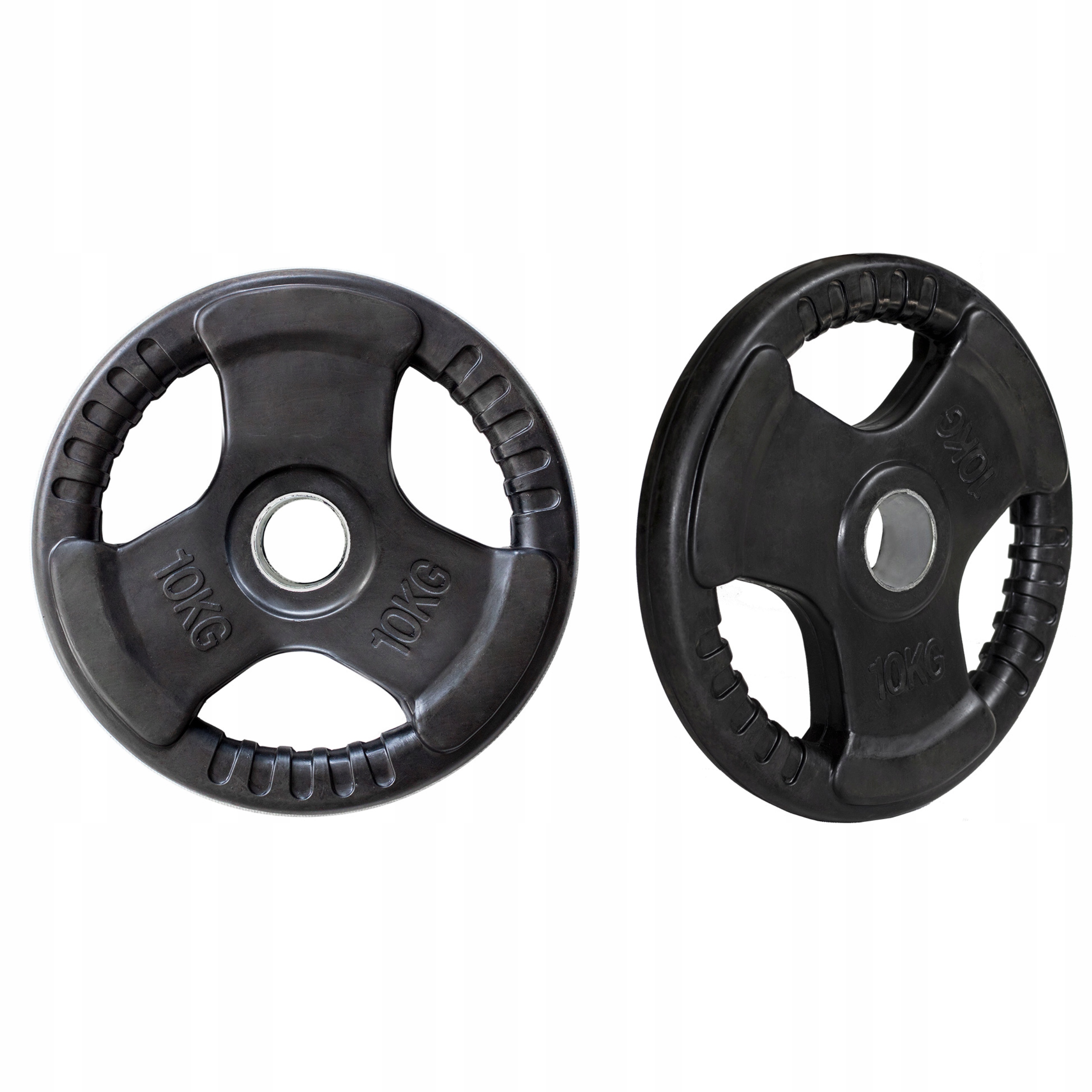 Gumový olympijský talíř Hms 10 kg Závaží Litina Držáky 51 mm