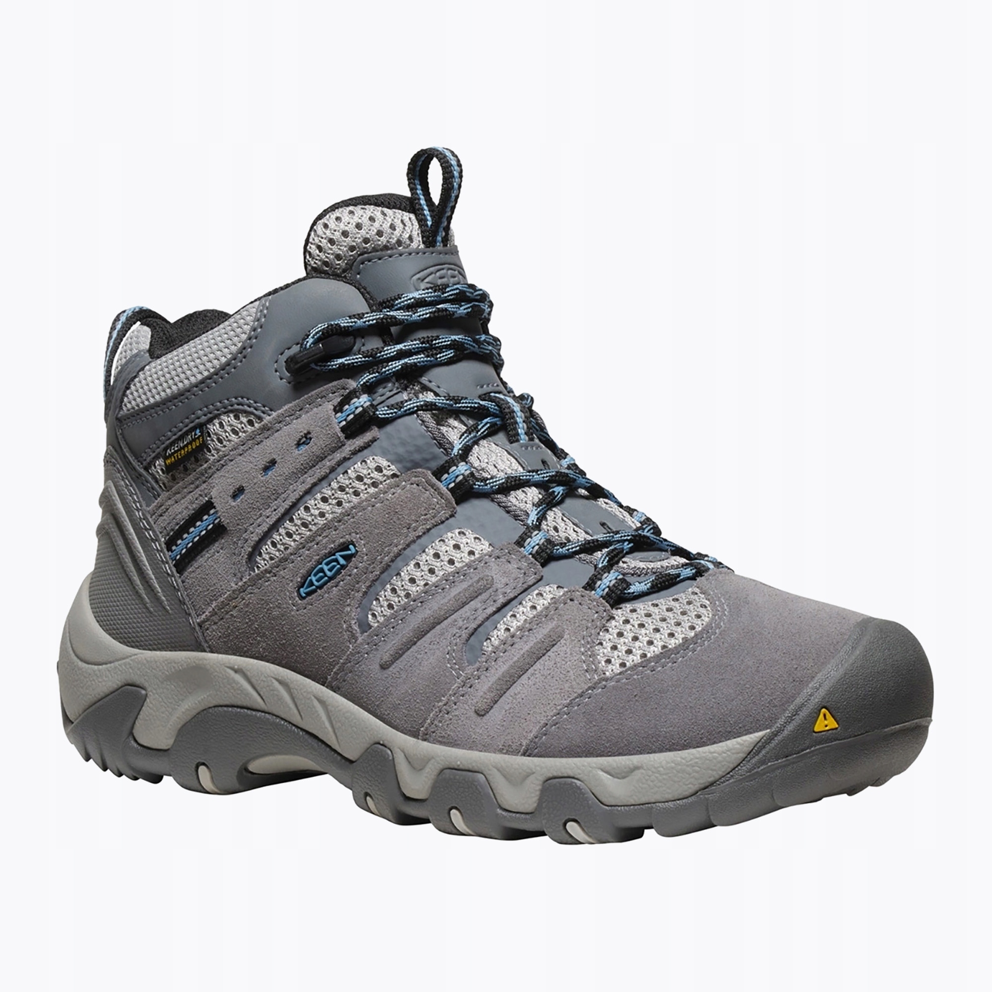 Dámské trekové boty Keen Headout Mid Waterproof steel grey/blue heaven