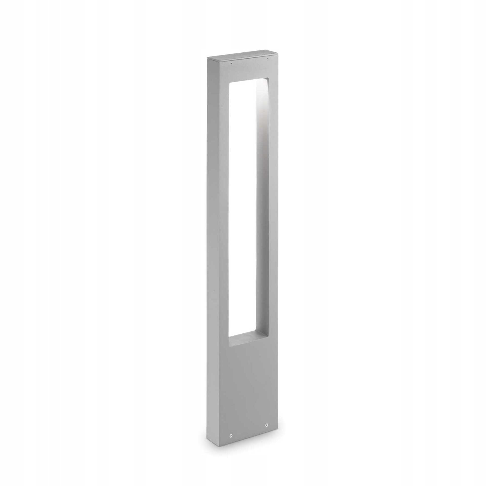 Vonkajšie stĺpikové svietidlo Ideal Lux G9 15W IP44 sivé