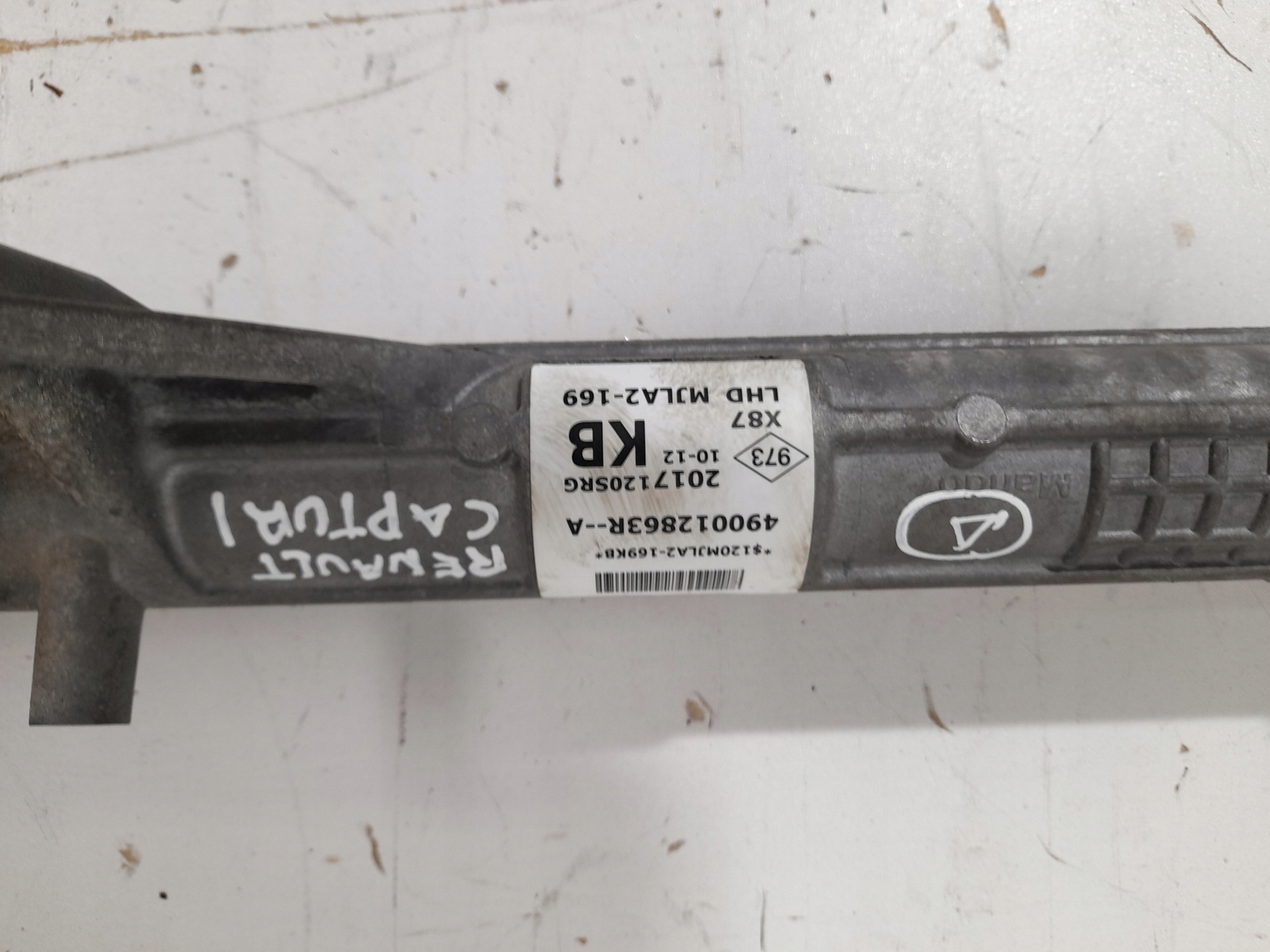 RENAULT CAPTUR CLIO IV CAPTUR and control 490012863R