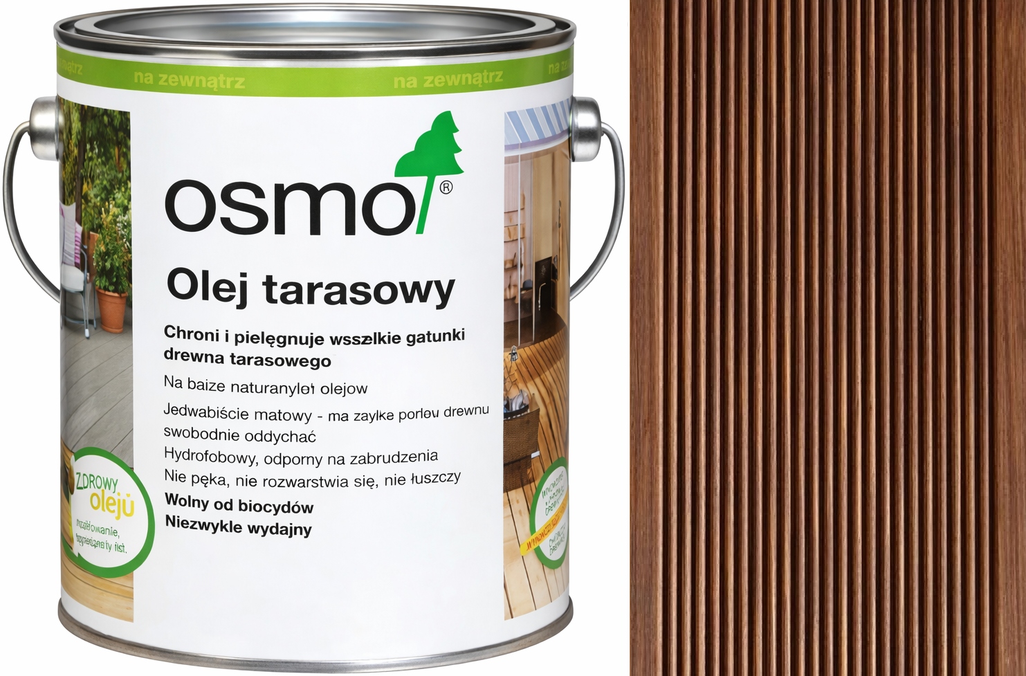 Osmo 014 Massaranduba 2,5L terasový olej na exotické drevo