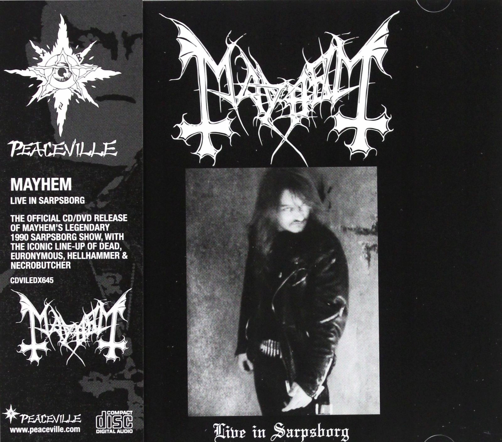 

Mayhem: Live In Sarpsborg (CD)+(DVD)
