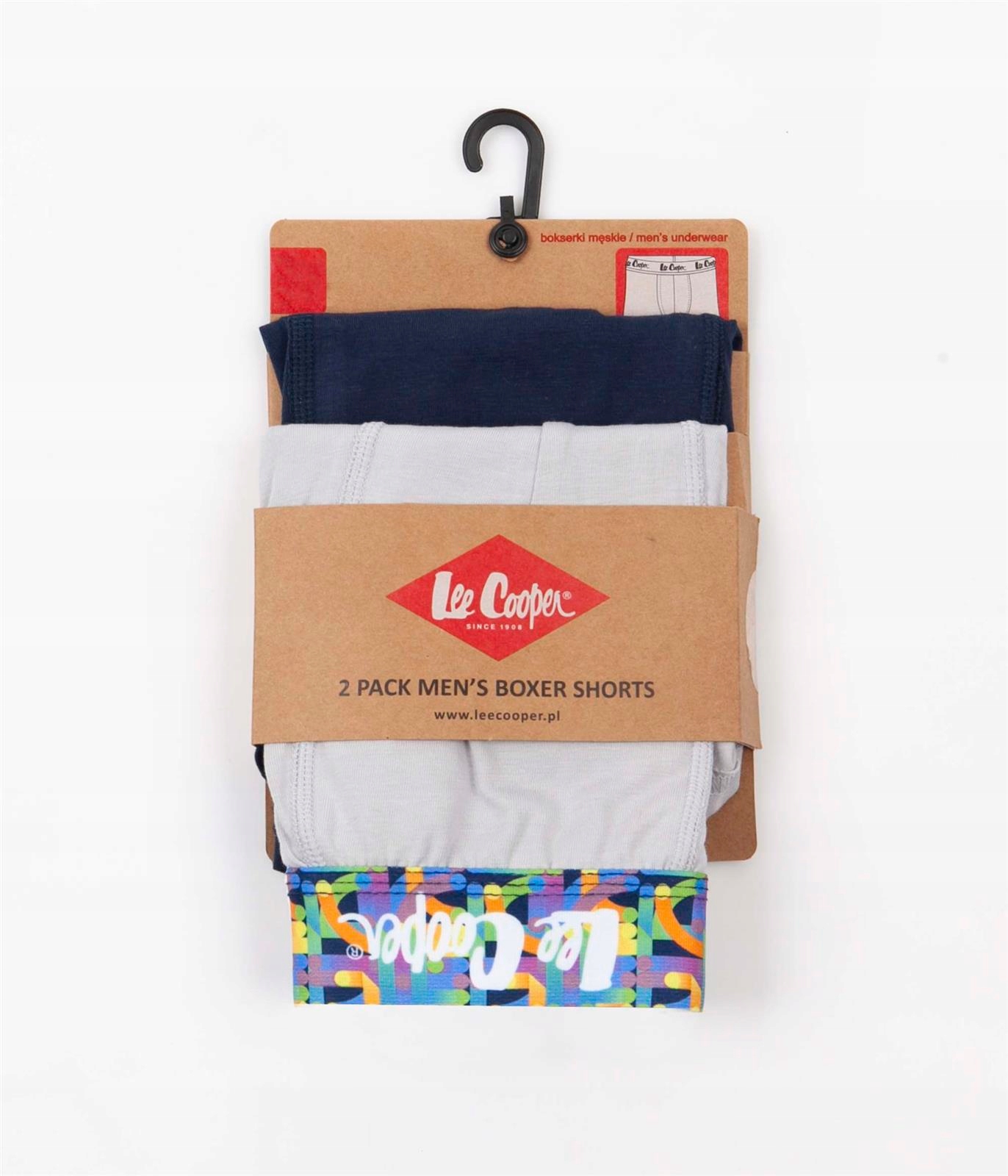 

Lee Cooper Bokserki 2-pak Duobox 9533 Blue Gr. XL