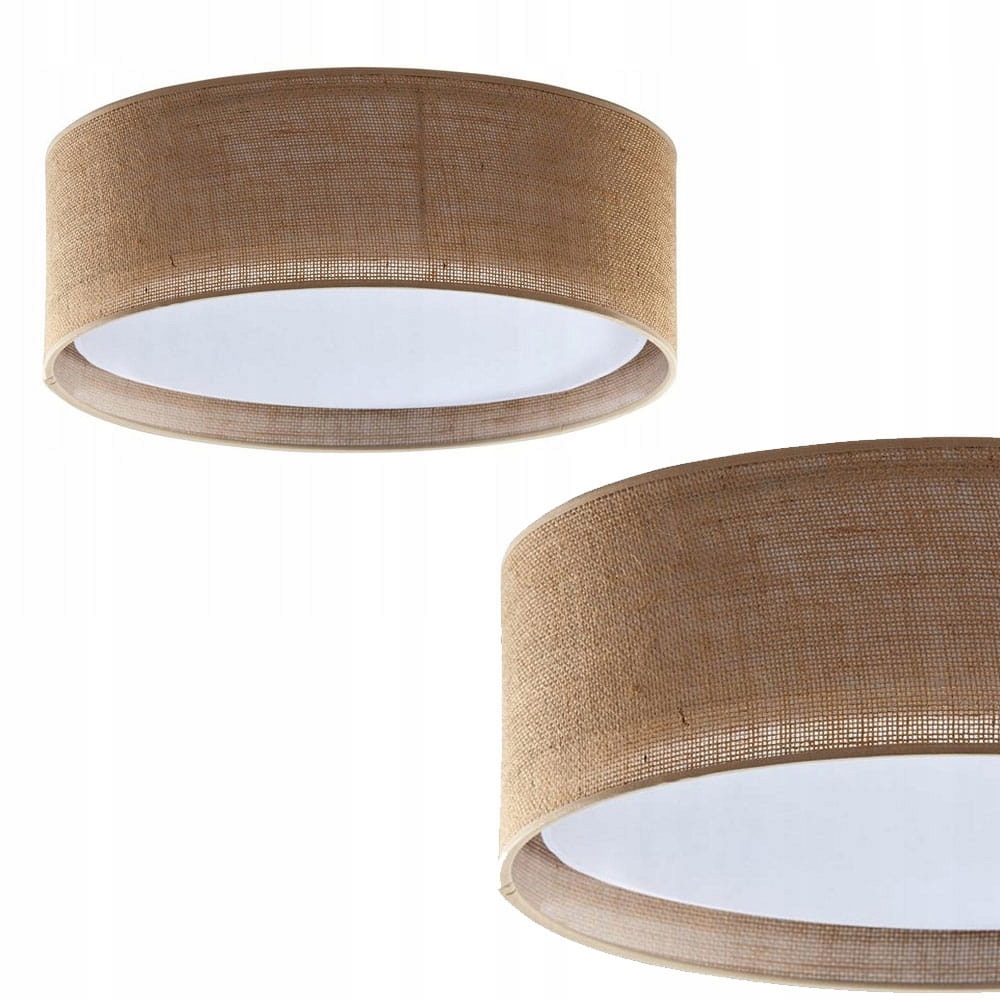 Tk Lighting Lampa sufitowa Juta duży plafon Ø60cm do salonu 4xE27 6584