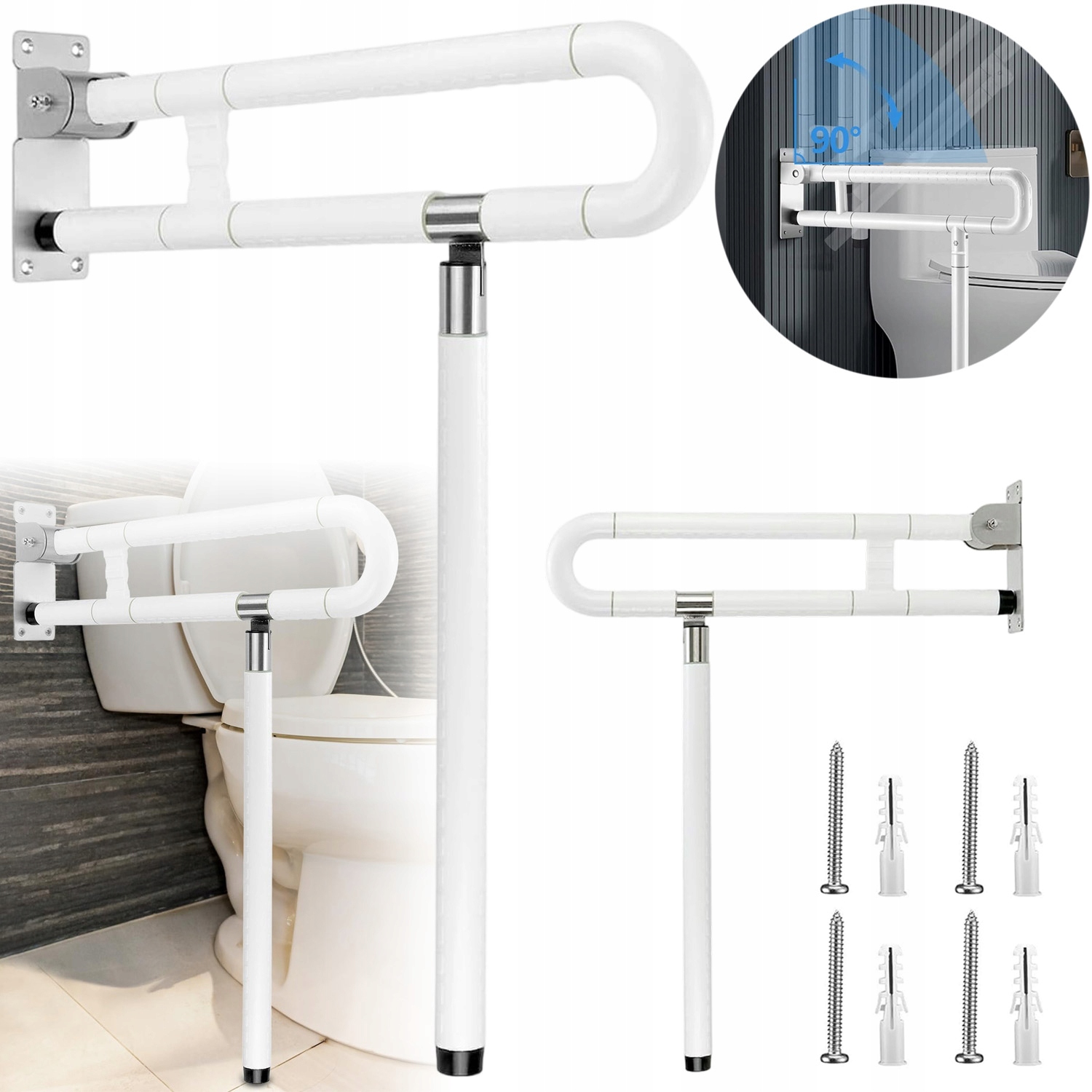 Uchwyt Poręcz Rączka Barierka Do Wstawania Z Łóżka Do Osoby Niepełnosprawne