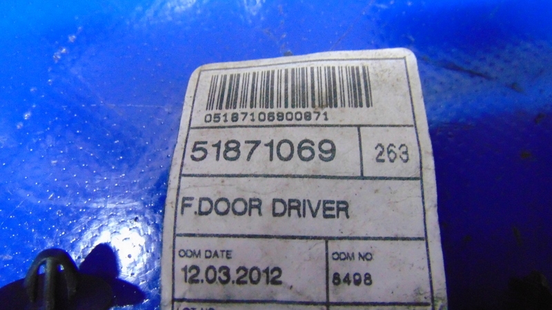 bundle wiring door left front FIAT DOBLO II OPEL COMBO D 10-20R