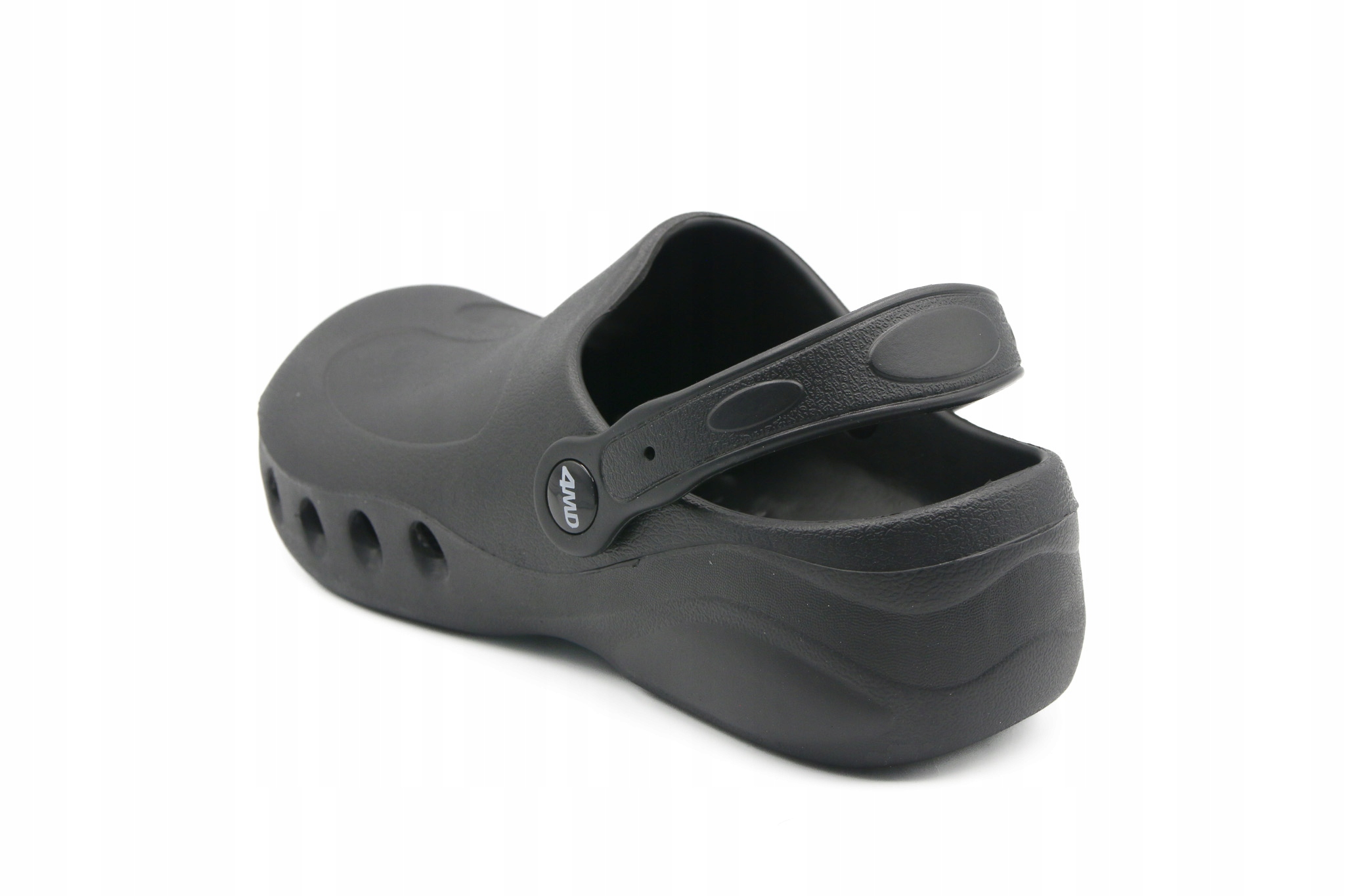 OBUWIE MEDYCZNE robocze KLAPKI z paskiem pasek CZARNE DOVE Rozmiar 40/41 Marka bez marki