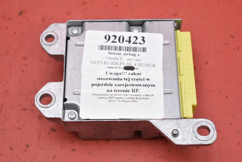 SENSOR MODULO AIRBAG AIRBAG DF73-57K30A MAZDA 2 DE 07-10