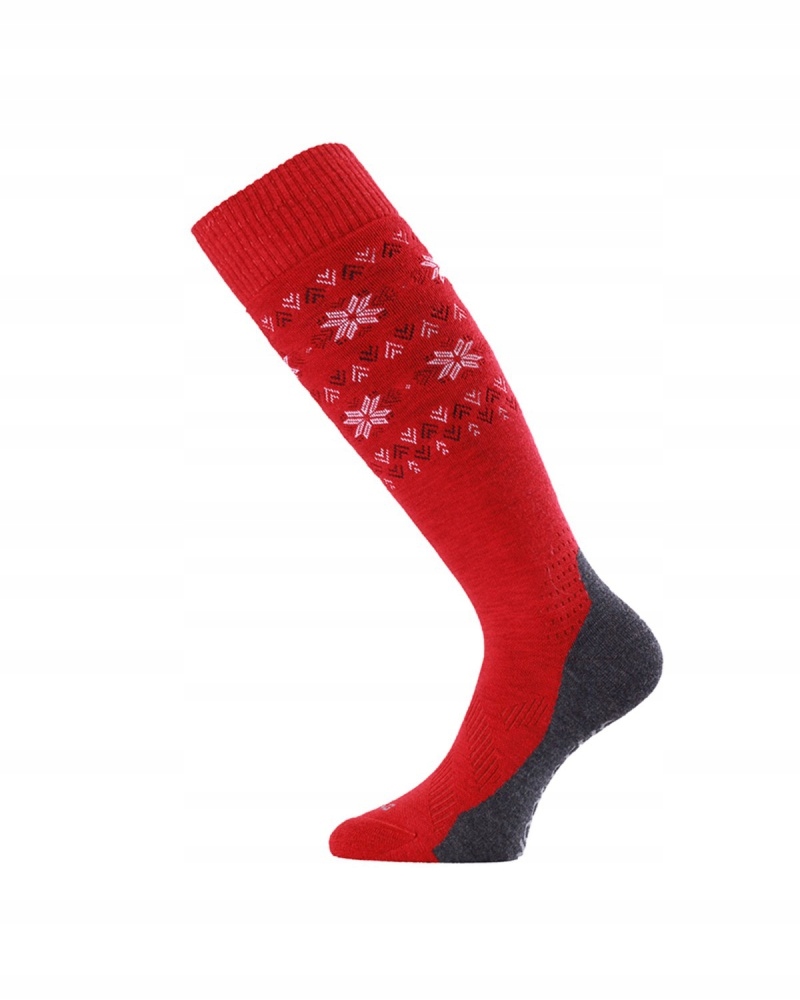 Ponožky Lasting Fwi 85% Merino Wool Červený (338) S (34-37)