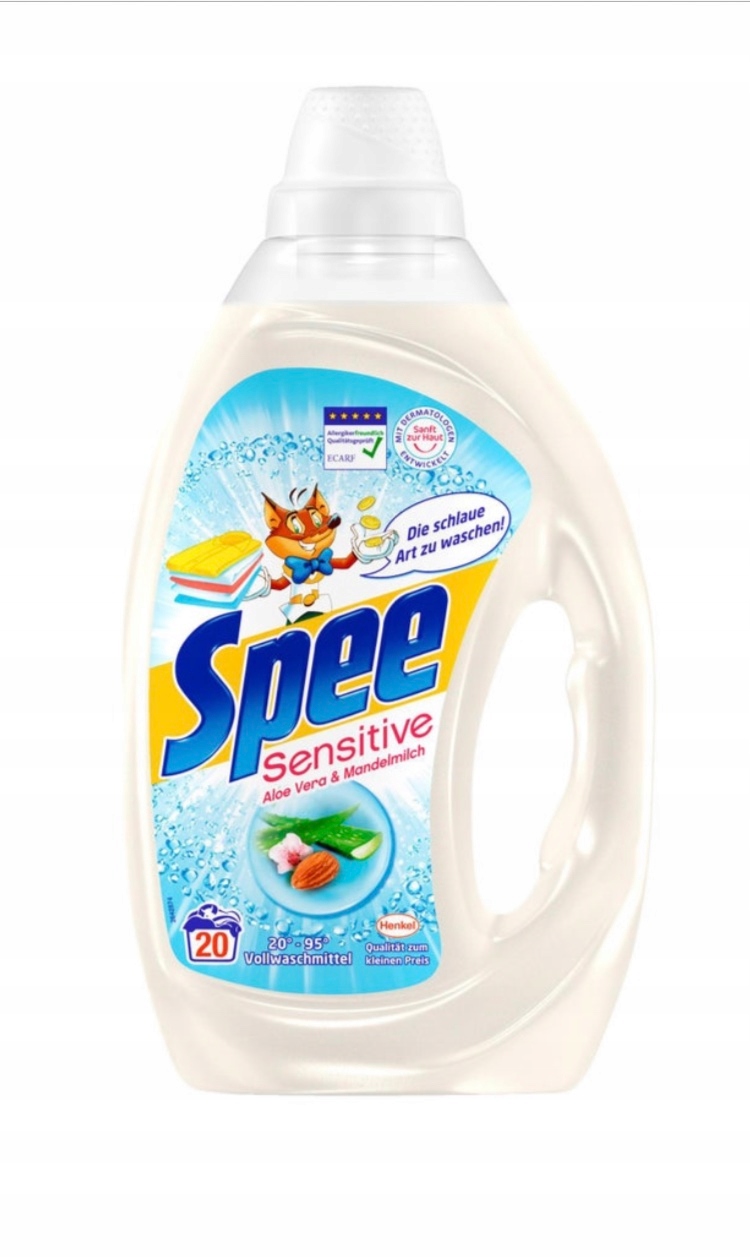 

Spee Niemiecki płyn do prania białe Sensitive