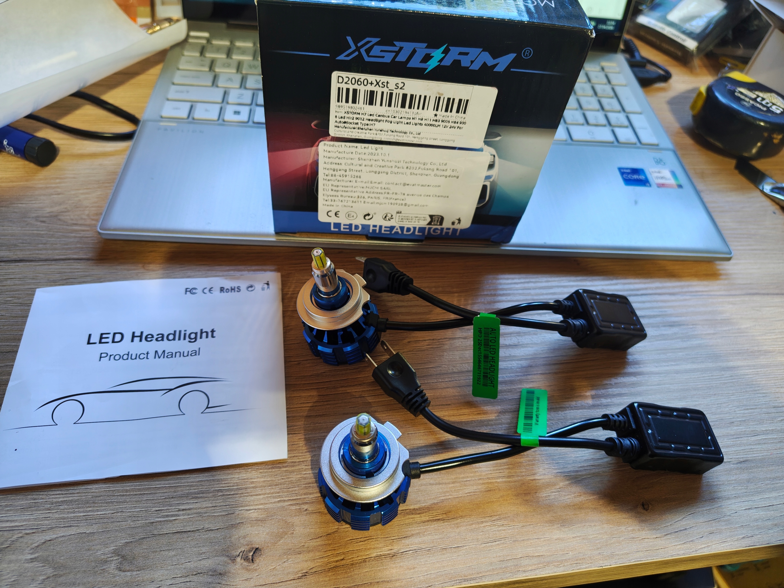 Led žiarovky Xstorm R9 H7 Led H7 160 W 2 ks