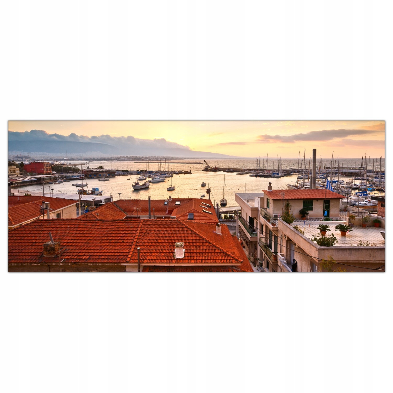 

Obraz Szklany Foto-obraz Grecja Mikrolimano 125x50