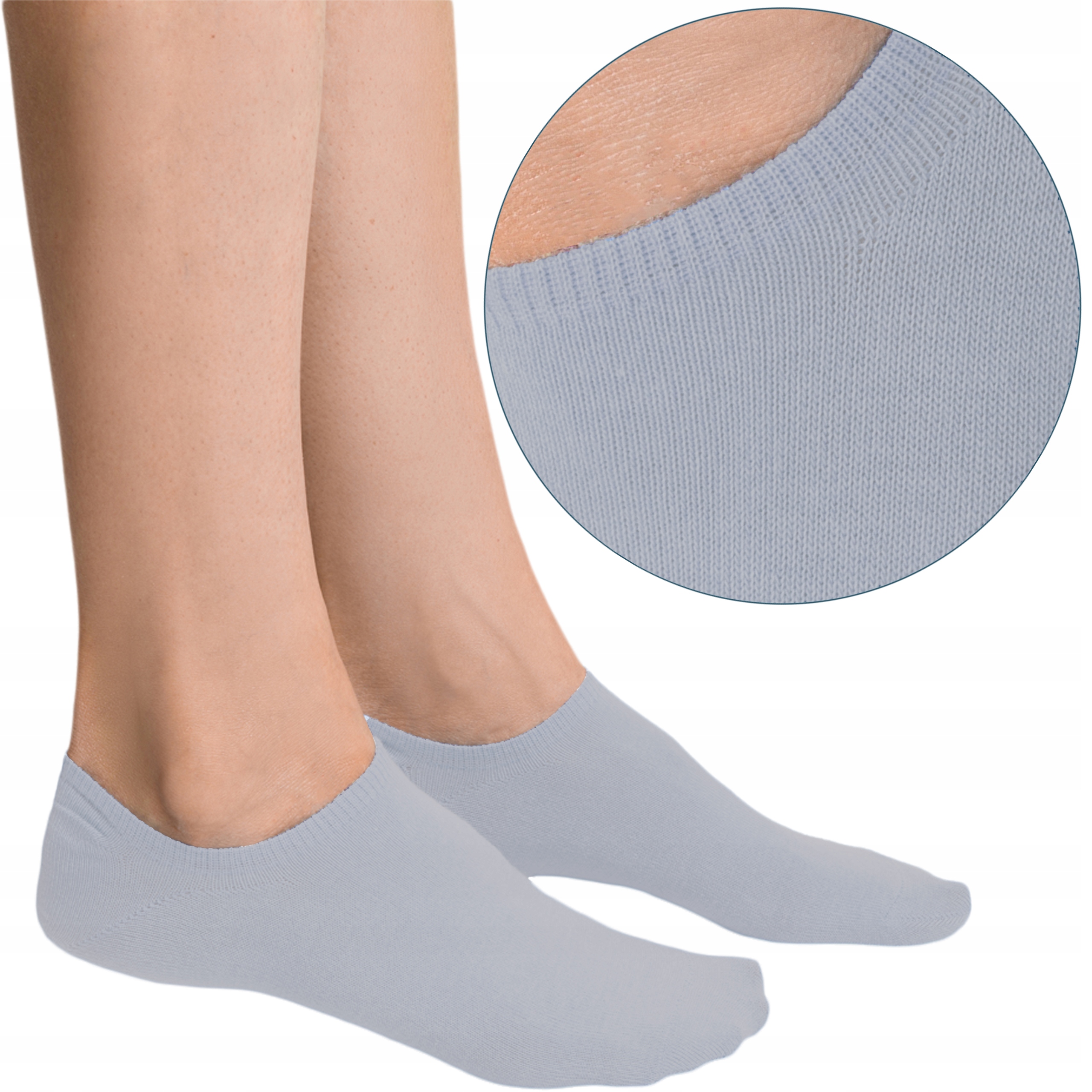 

Steven 073 Bawełniane Stopki Męskie Szary 44-46