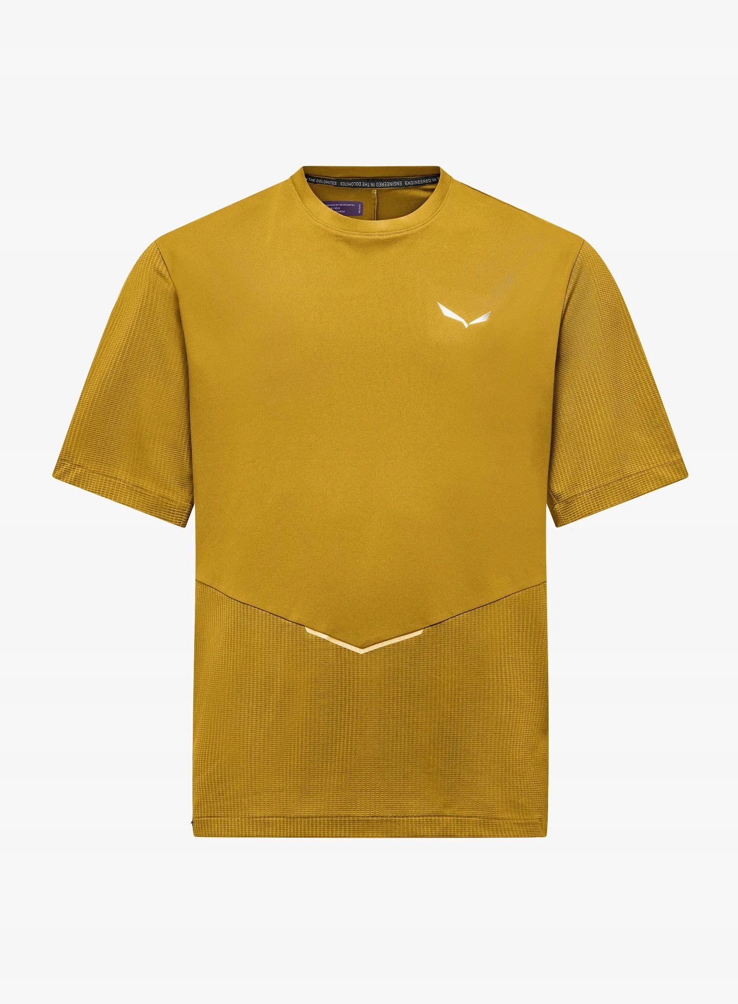 Rychleschnoucí tričko Salewa Pedroc Dry Hyb T-Shirt olivový olej S