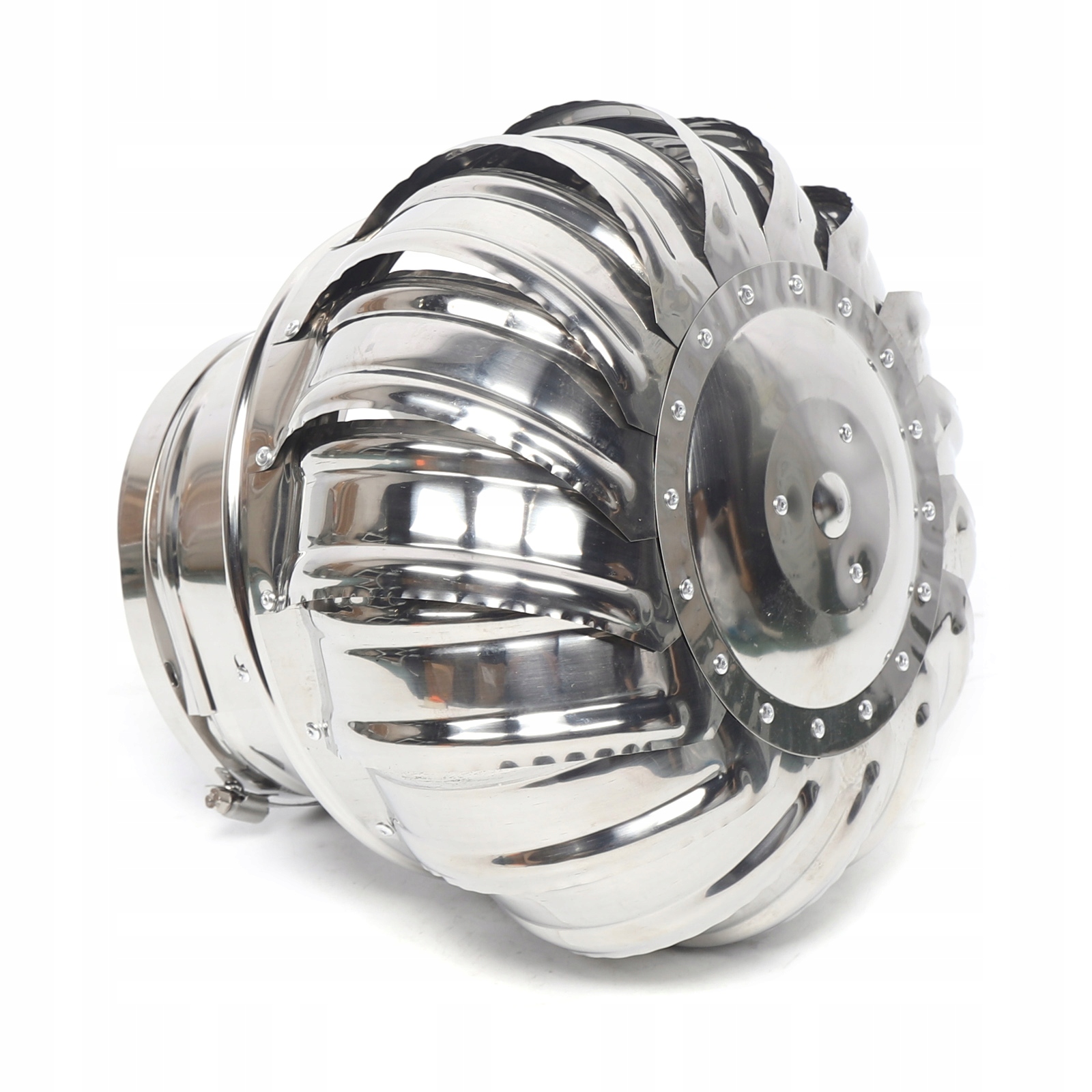 Ventilační komínová vložka otočná, kulatá, z nerezové oceli, 110 mm