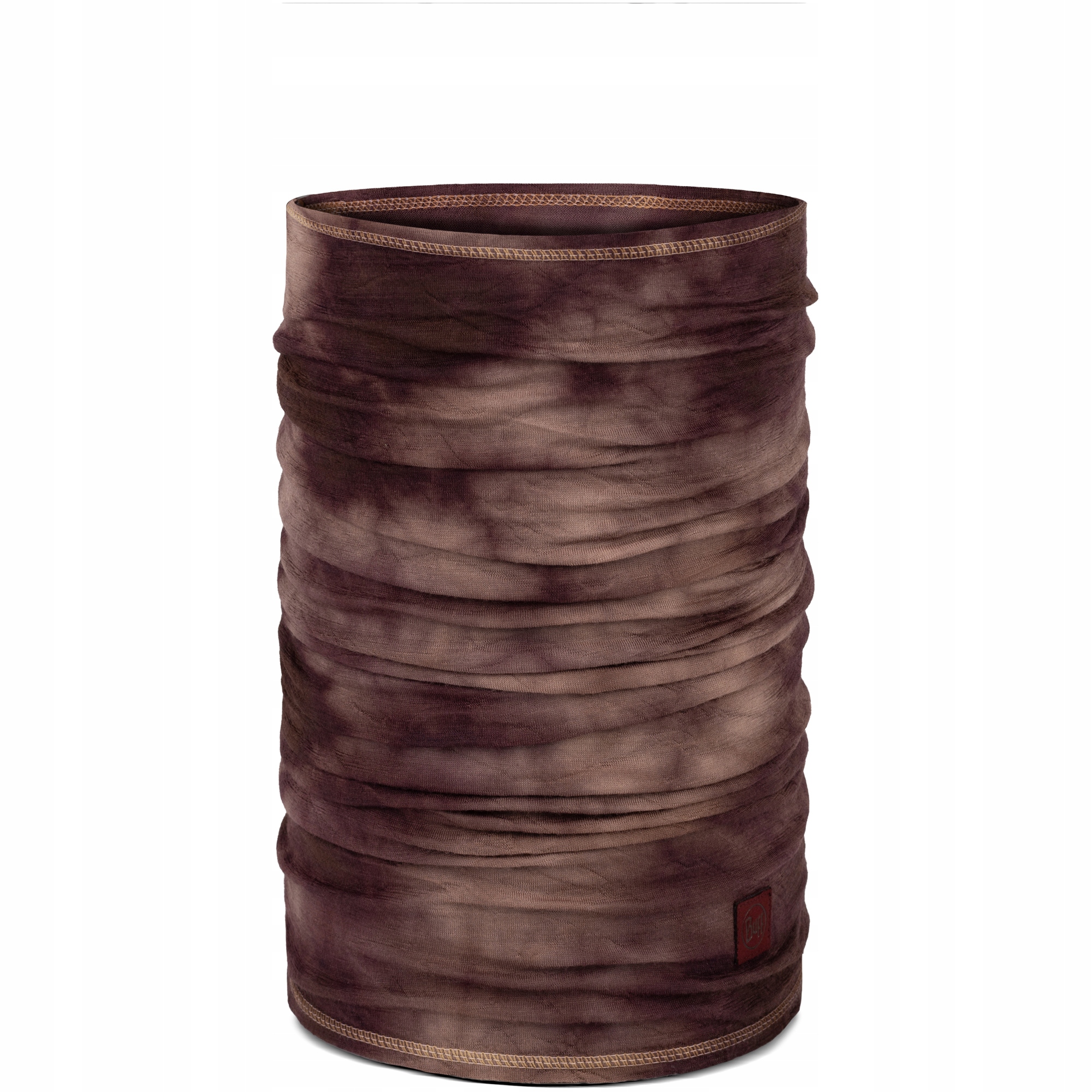 Nákrčník buffka nákrčník na krk Buff z vlny Merino burgundy