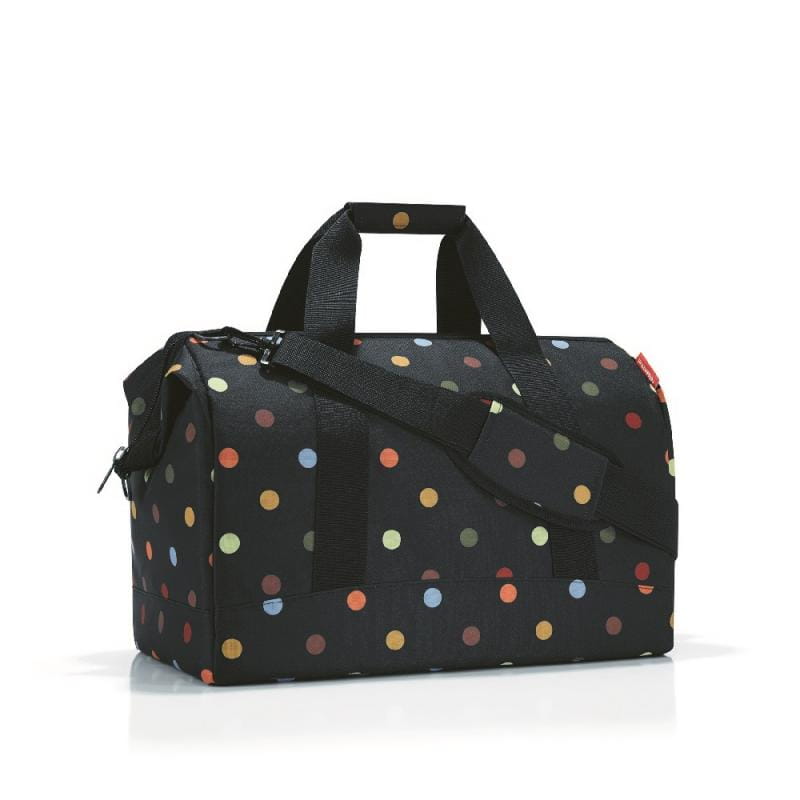 Taška Allrounder L dots polyester, 30 l, 39,5x29x48 cm, Reisenthel