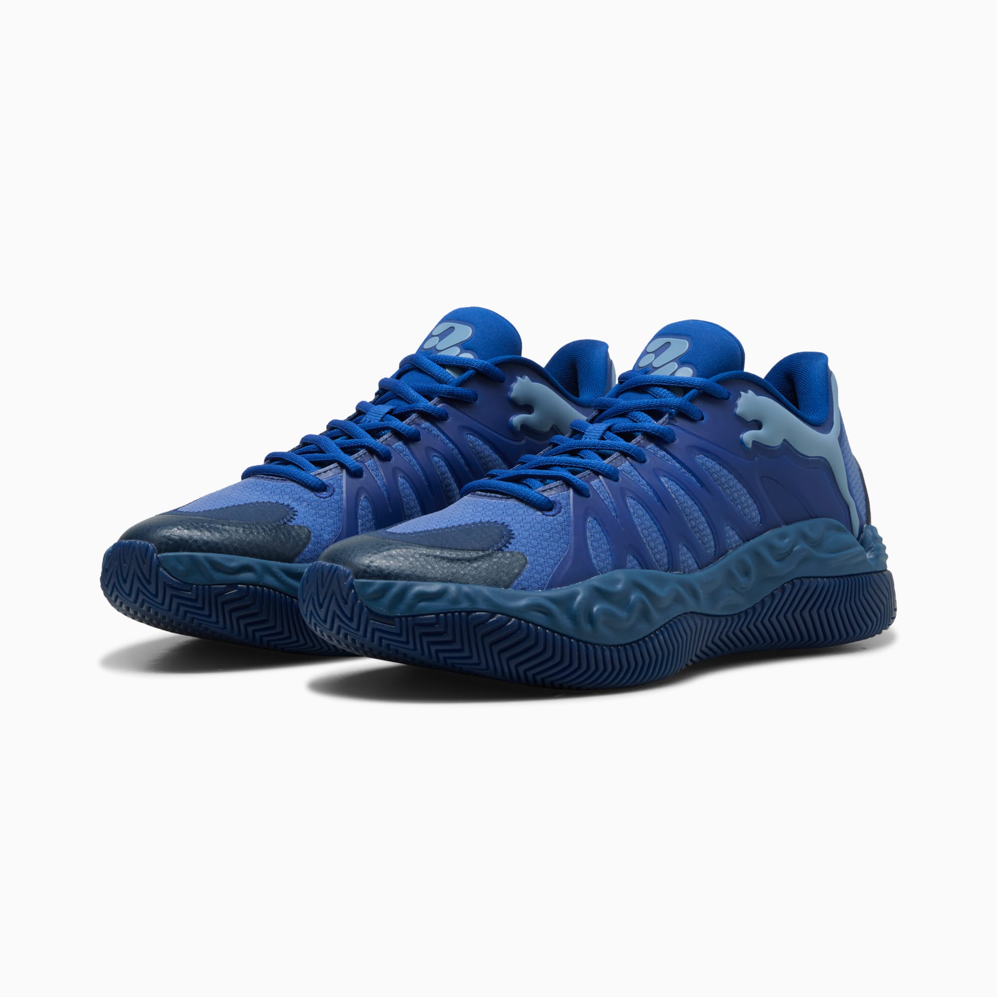 Buty do koszykówki męskie Puma Hali 1 niebieskie 31409801 r 40