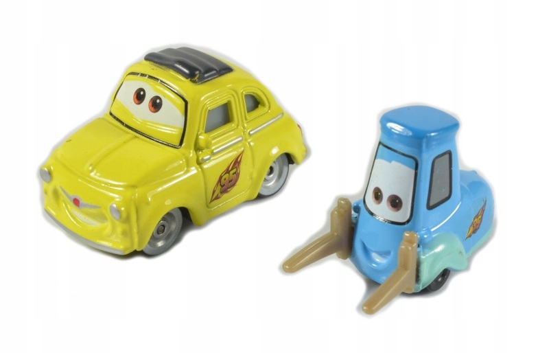 

Mattel Cars Auta Luigi i Guido 1:55 z Pl