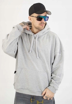 Mikina Stoprocent Heavy S Kapucí Tag Haftbark Grey