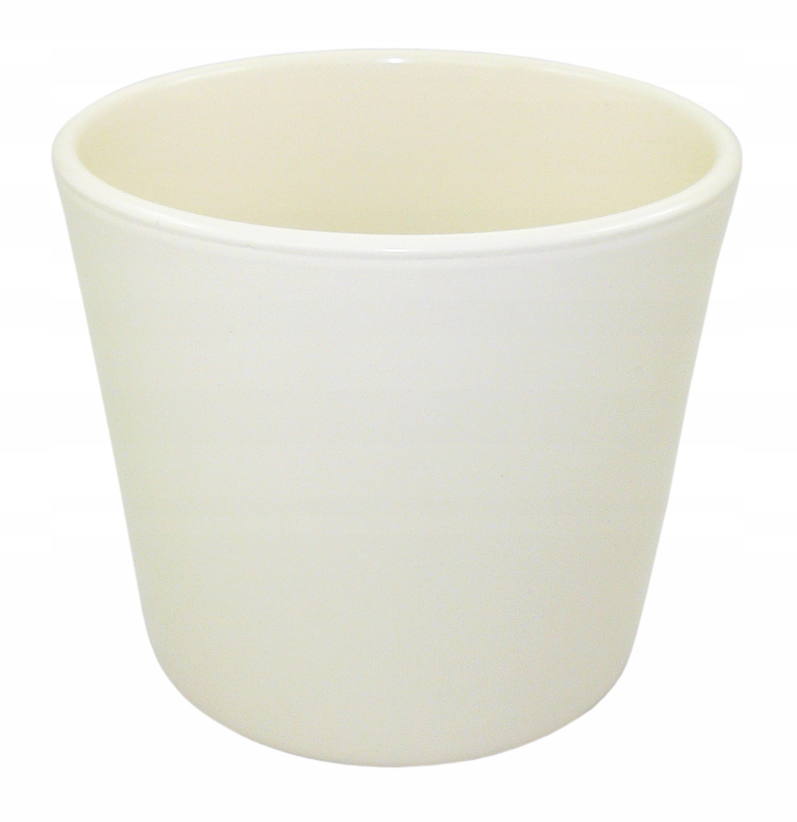 Květináč krémový keramický velký 28 cm