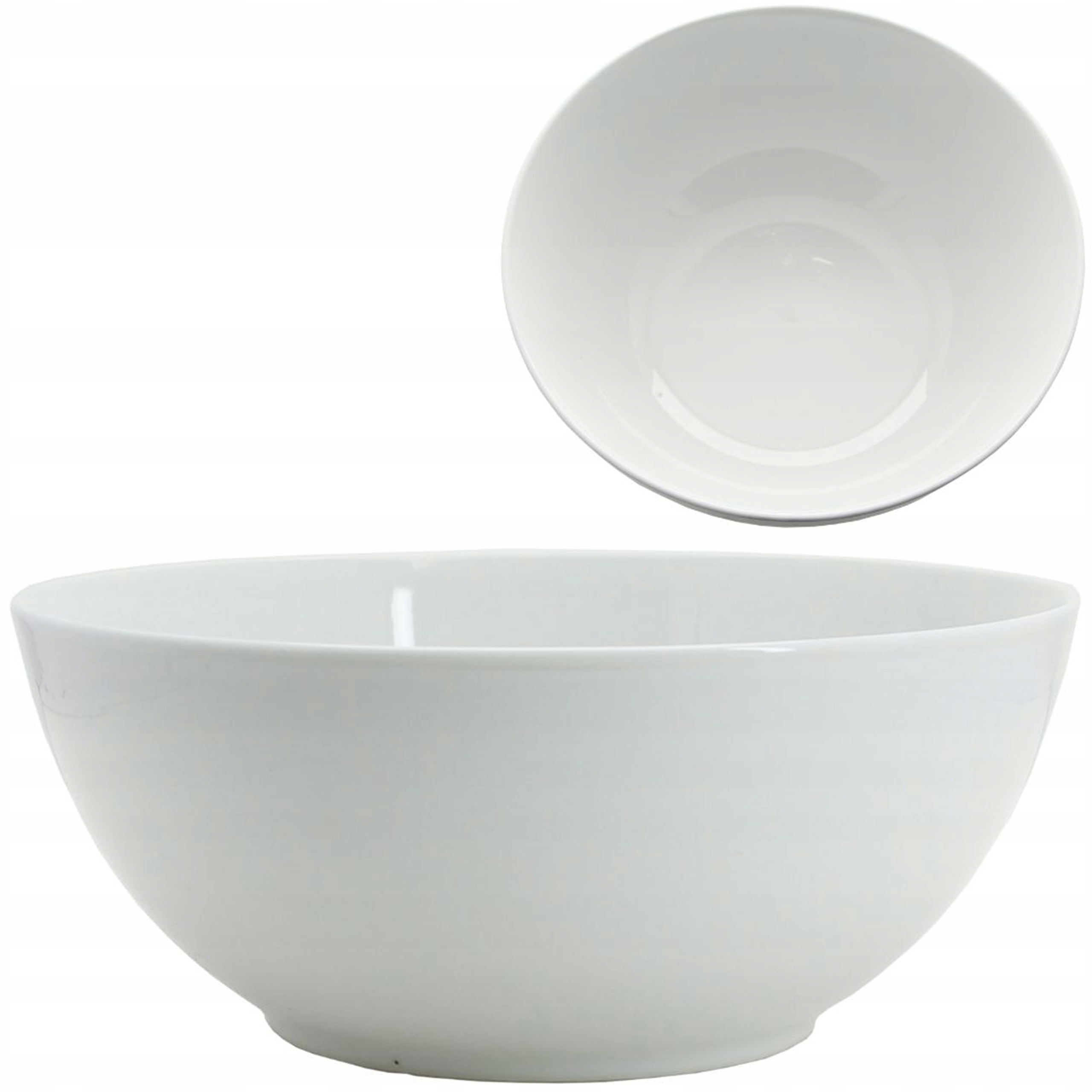 MISKA PORCELANOWA BIAŁA DO KAŻDEJ ZASTAWY 2L