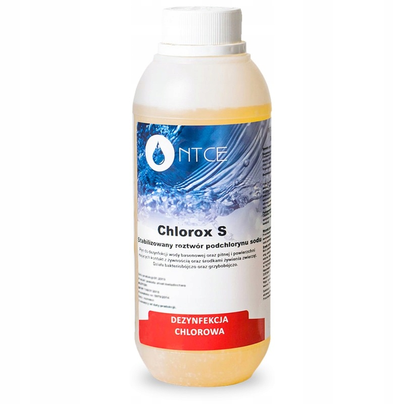 

Chlorox S podchloryn dezynfekcja Wody AntyGlon 1L