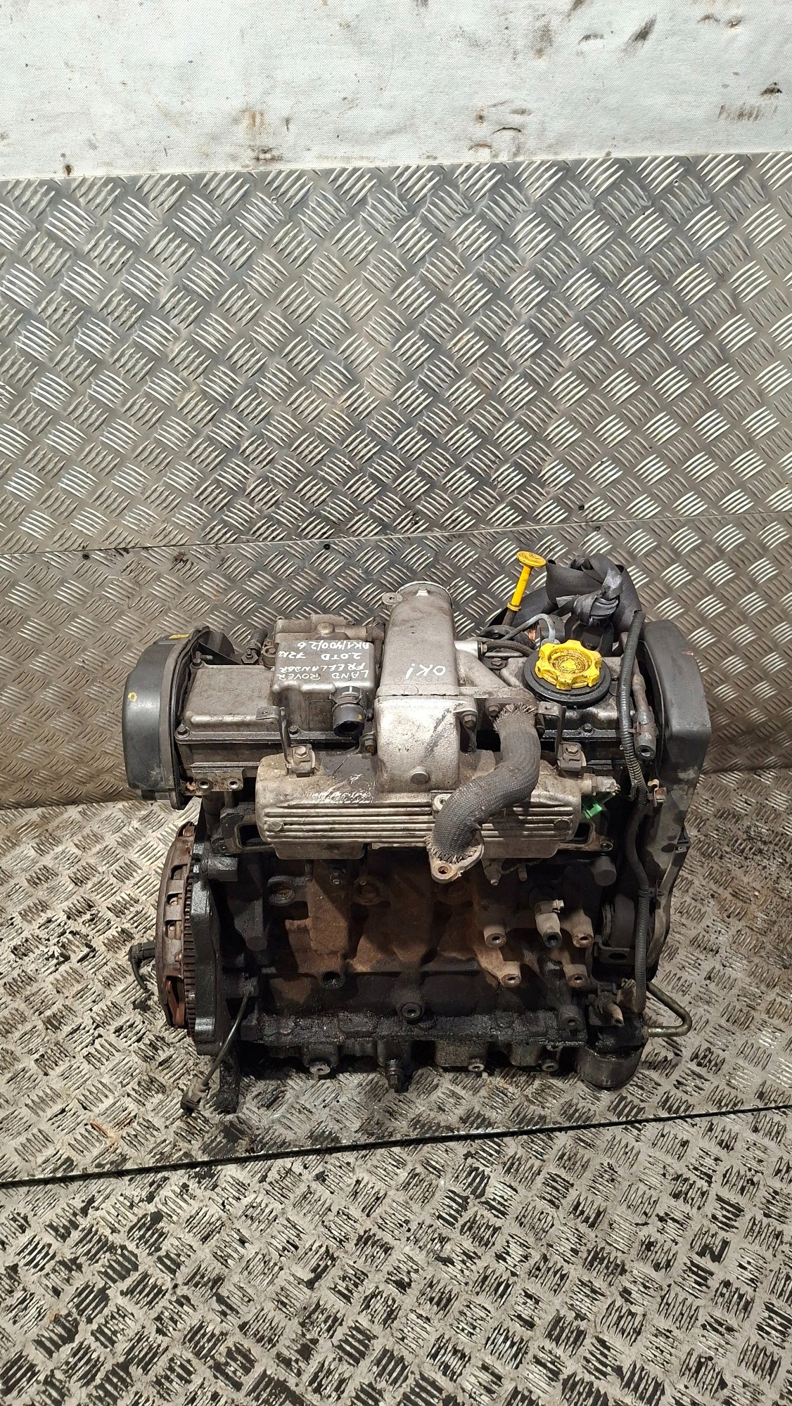 engine pillar Z UKLADEM PALIWOWYM LAND ROVER FREELANDER 2.0TD 72KW
