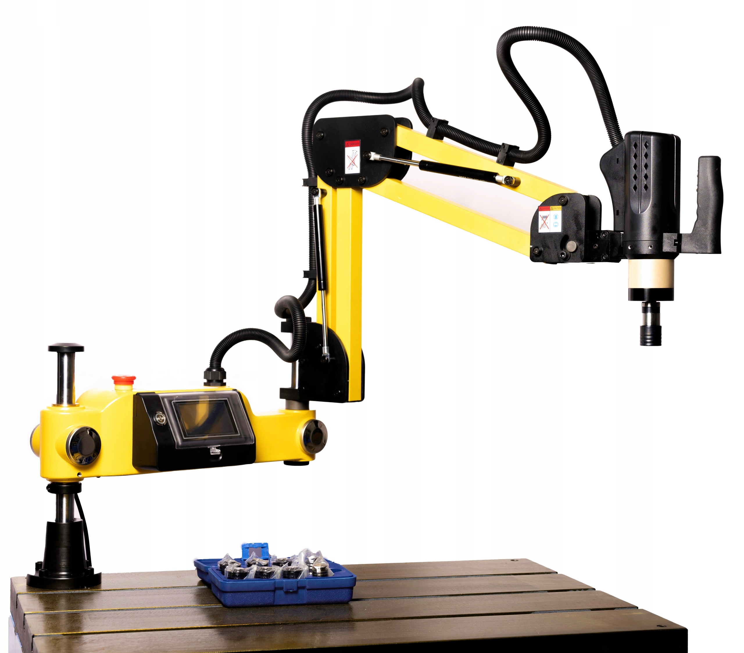 Przemysłowe ramię gwintujące gwinciarka M5-M30 3 ramiona 1,7m! Typ gwinciarka