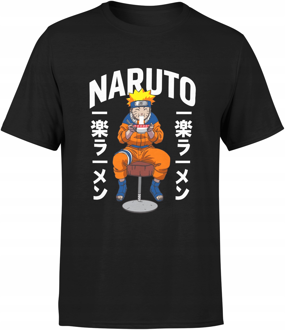 

Naruto Koszulka Anime Męska Śmieszna Z Nadrukiem L