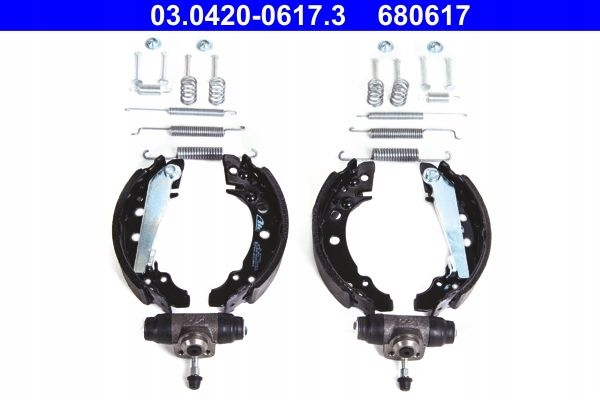 SZCZĘKI HAMULCOWE TYŁ Z CYLINDERKIEM Stan opakowania oryginalne