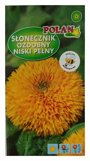 nasiona SŁONECZNIK OZDOBNY NISKI PEŁNY PN3991 — 2