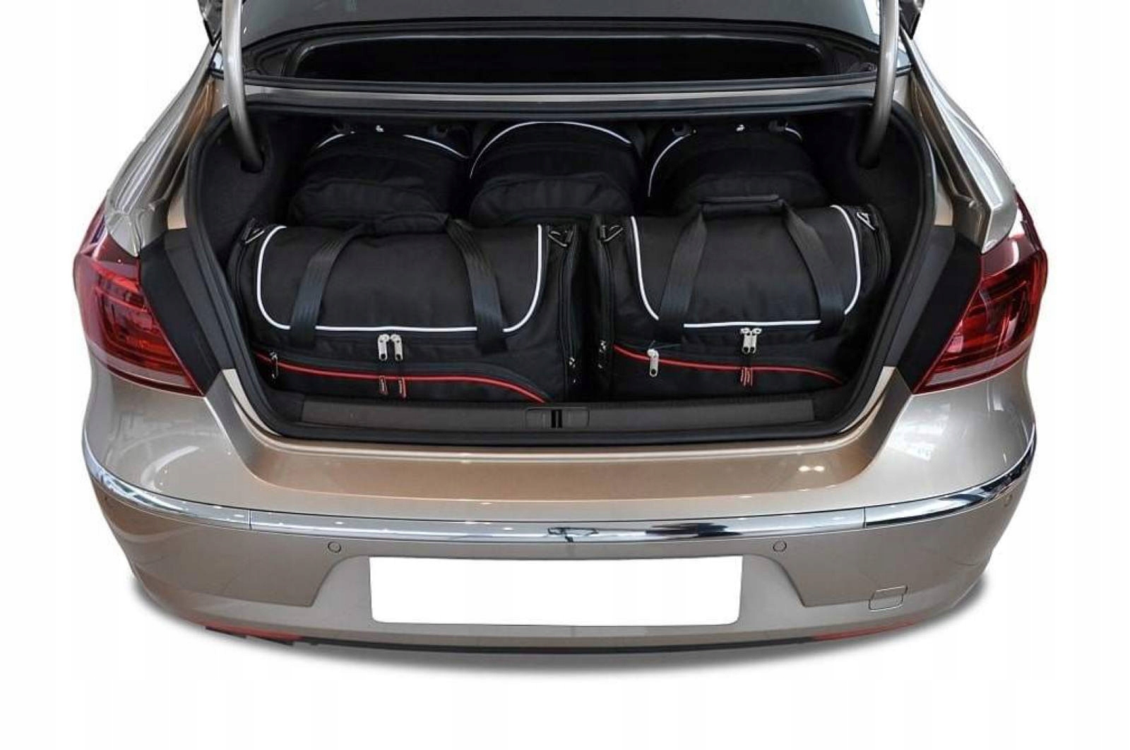 J&j Automotive Sada 5ks cestovných tašiek Aero pre Vw CC 2012-2017