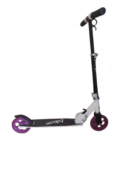 Hulajnoga Miejska Dwukołowa Lekka Składana Albott 5+ Kauczukowe Koła