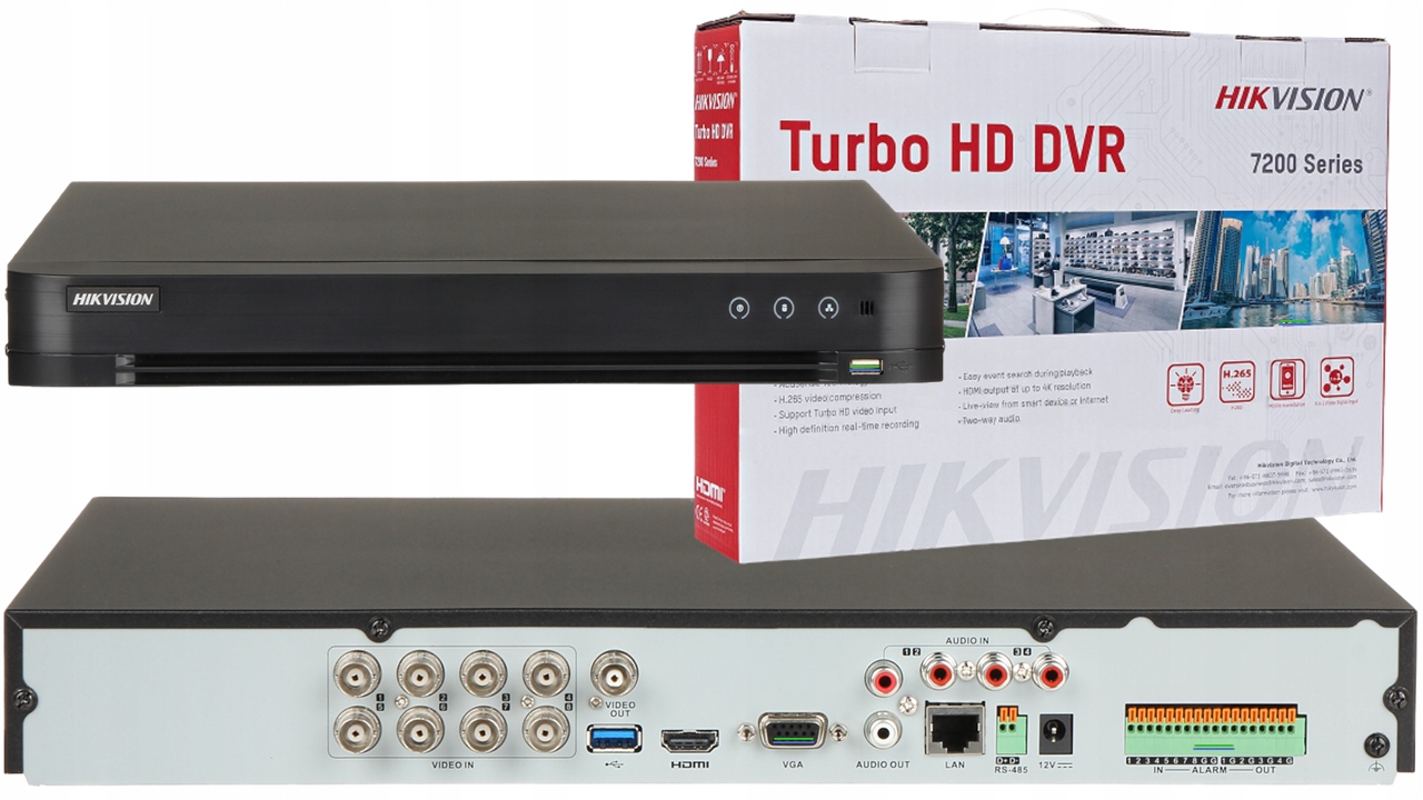 Rejestrator 5w1 Hikvision iDS-7208HUHI-M1/S/A