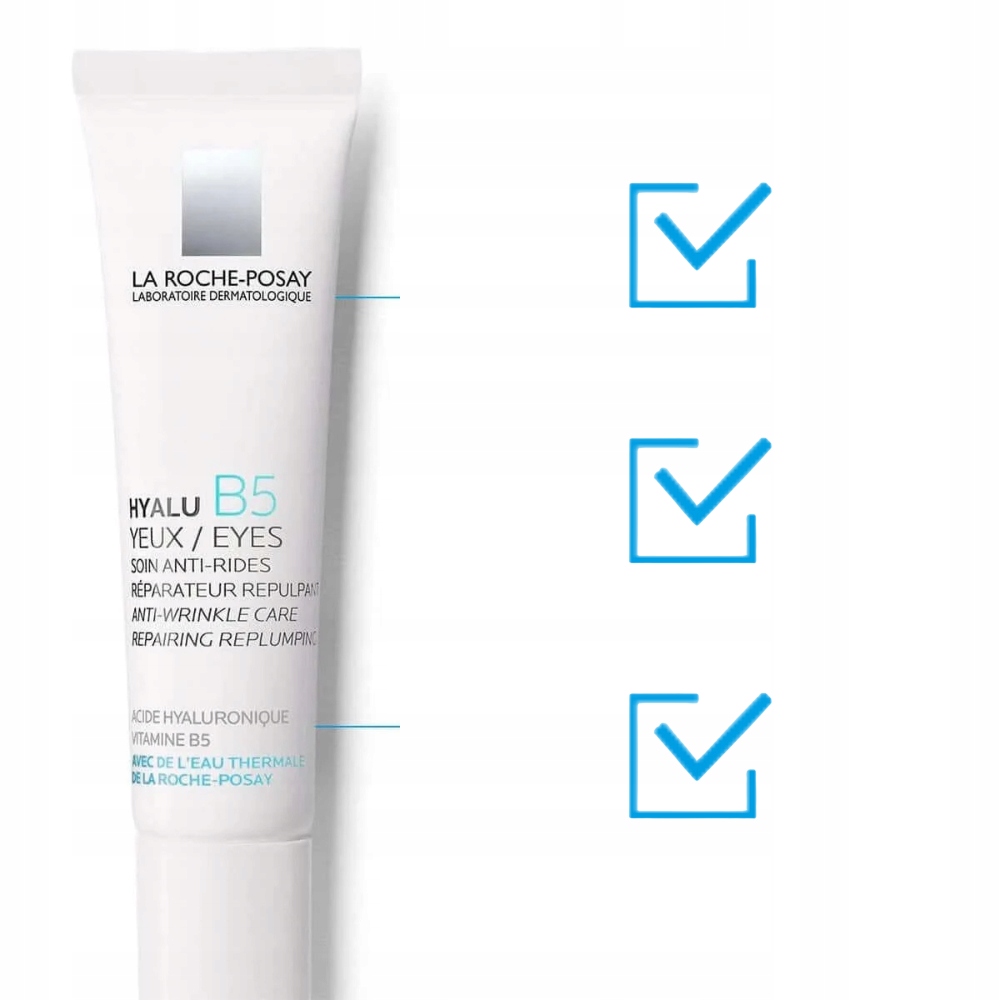 La Roche-posay лосьйон Cicaplast Baume B5+ 100мл+hyalu B5 крем під очі 15мл — фото 9
