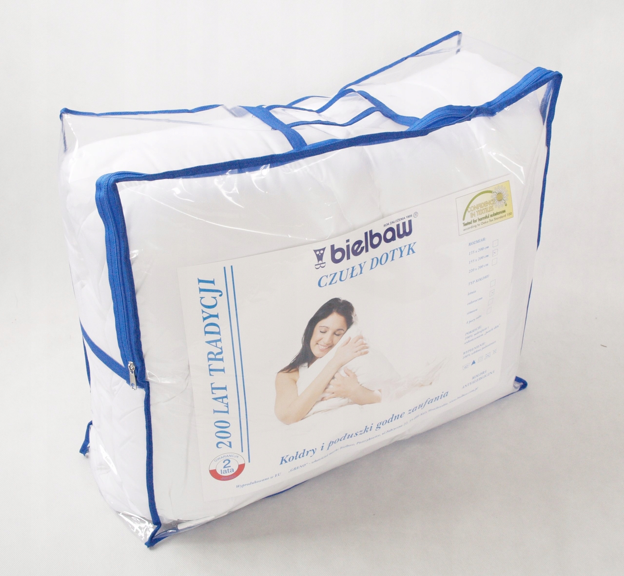 Kołdra Czuły Dotyk całoroczna 155x200 Bielbaw Gren Marka Greno