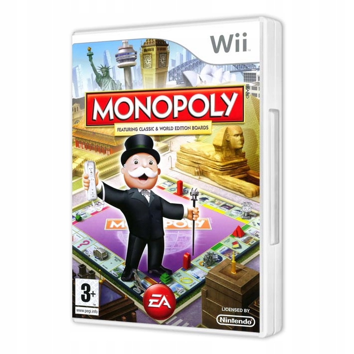 Monopoly Nintendo Wii pudełkowa