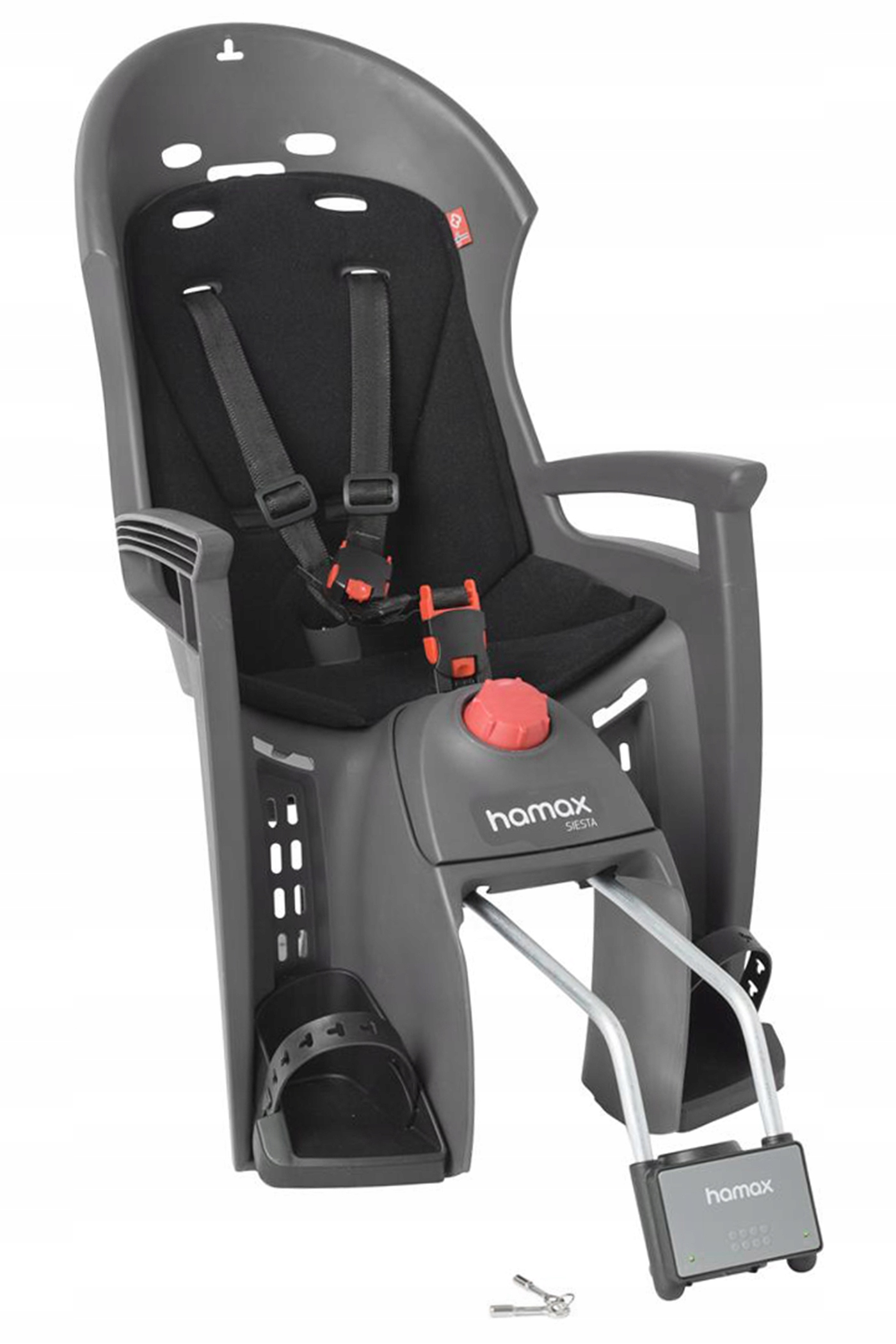 FOTELIK ROWEROWY NA TYŁ DLA DZIECI NA ROWER HAMAX 552501_HAM